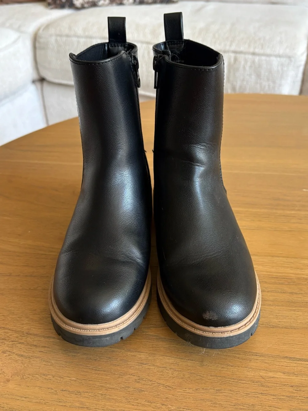 Art Class Girls’ Black Laurel Chelsea Platform Boots